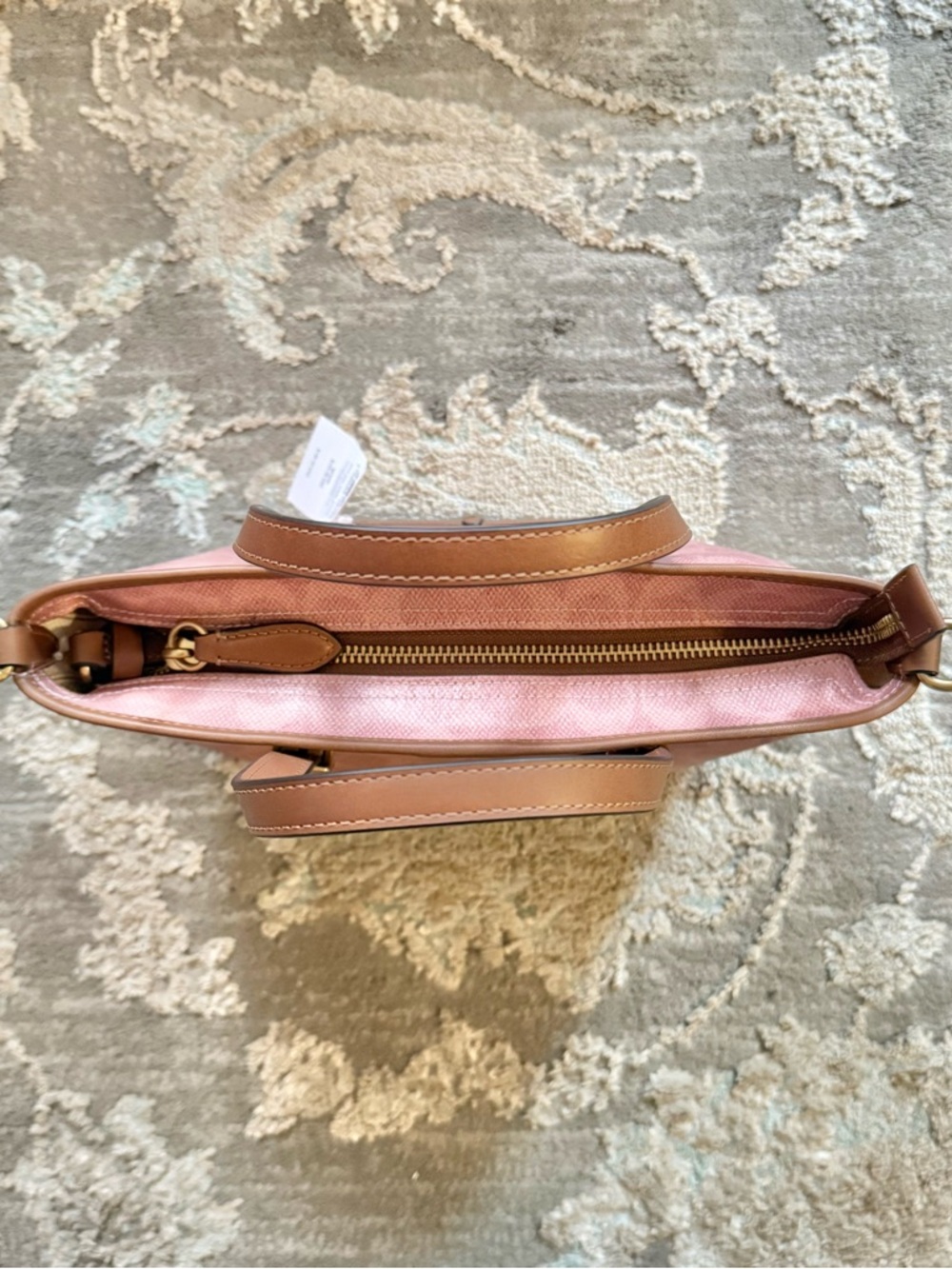 COACH Taxi Tote 21 in Pink Sable - CCD94 - Picture 7 of 12